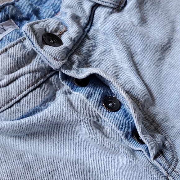 Roxy Fixed Rolled Cuffs High Rise Denim Jeans - Picture 8 of 8